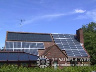 国内の太陽電池パネル