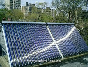 Split Pressurized Solar Collector