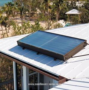 Flat plate solar collector