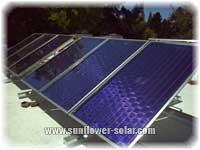 Solar hot water system