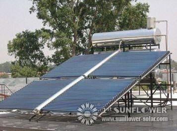Calentadores de agua solares