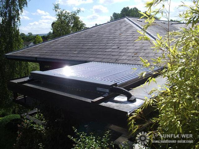 De agua solar sistema de calefacción para calentar el agua 300L, muy adecuado y conveniente para el uso de la familia