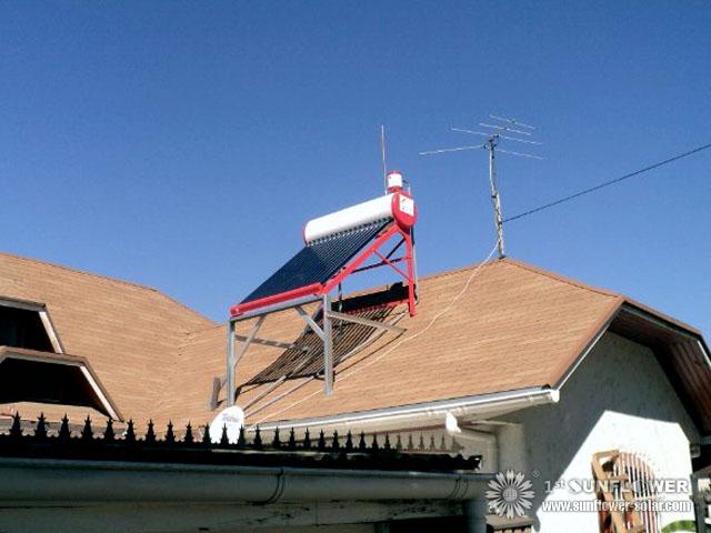 Calentador de agua solar para calentamiento de agua en el hogar de 150L