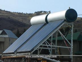 Compact Vacuum Tube Solar Collector