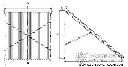 Solar Water Heaters Size