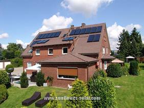 Aluminum alloy Domestic Solar Water Heater