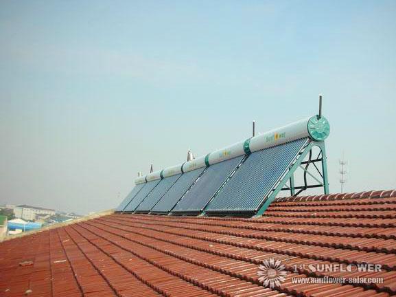 Riscaldatore di acqua solare