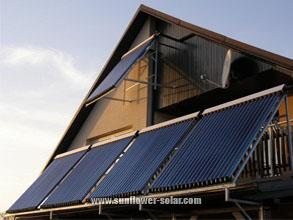 Solar Collector on wall