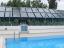 Placa plana aquecedor solar para aquecimento de piscina na Inglaterra