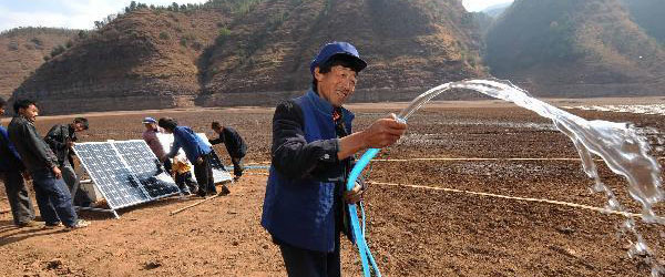 Bomba de agua solar