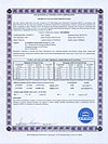 SF-B185818 SRCC certificado del laboratorio de ITW